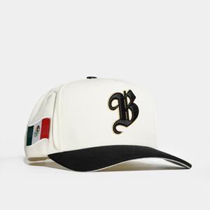 Gorras de Béisbol Personalizadas con Estructura Tejida, 5 Paneles, Logotipo Bordado en 3D, 2 Tonos, Cierre a Presión - Product Image 5