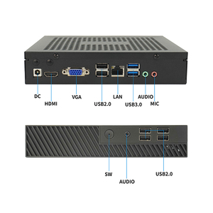 Intel 12th Alder Lake N97 Mini PC Quad Core jusqu'à 3.6GHz Double affichage VGA HD WIFI 5 WIFI 6 Mini ordinateur professionnel - Product Image 1