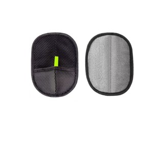 Gants anti-poils pour animaux de compagnie, en tissu maillé rond, pour enlever les poils des chats à poils courts, essentiel pour le nettoyage de la maison - Product Image 1