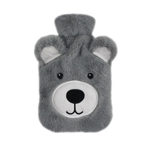 Carino cartone animato copertura animale per pacco termico in gomma bottiglia di acqua calda da 1000ml sacchetto di acqua calda - Product Image 2