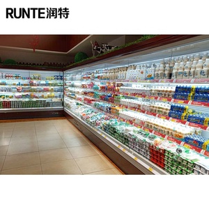 Dọc đông lạnh bán hoa tủ lạnh hiển thị trường hợp/siêu thị thiết bị thẳng đứng mở máy làm lạnh/siêu thị mát - Product Image 5