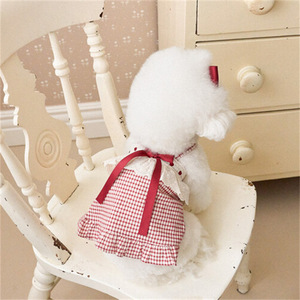 <strong>Graceful</strong> Bowknot <strong>Pet</strong> Party Dress Dog Cat Princess Dress Clothes - Product Image 5