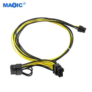 Andere Computer Accessoires Pcie Splitter Extender Kabel Pci-E 6pin Male Naar Poorten 6 2 Pin Male Voeding Kabel 6pin om 8pin