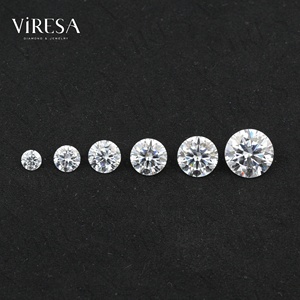 Viresa 3mm-14mm 0.1ct-10ct D VVS Moissanite 100% supera il test del tester per diamanti, taglio brillante rotondo, cuore e freccia, pietre sciolte di moissanite - Product Image 3