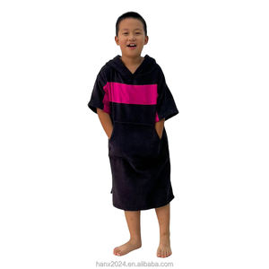 ผ้าขนหนูปอนโช7วันเสื้อคลุม300GSM มีฮู้ดเสื้อคลุมมีฮู้ดคอตตอน/ไมโครไฟเบอร์ออกแบบโลโก้ได้ตามต้องการ - Product Image 2