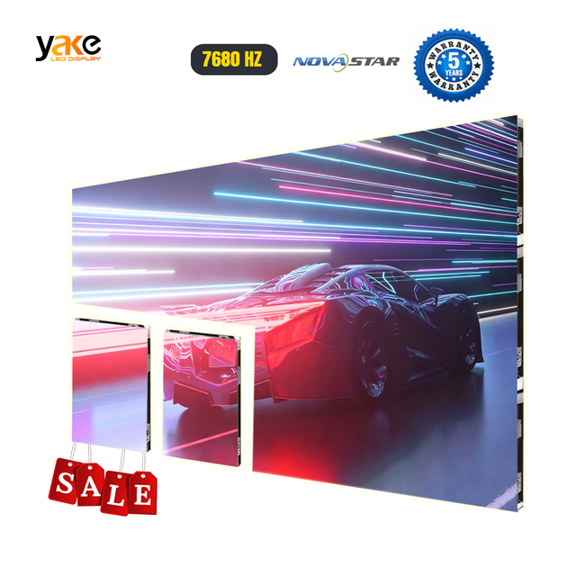 Indoor LED Display for Car Showroom Commercial Screen Automotive Digital Wall hd Led Panel Advertising Display Pantalla Led