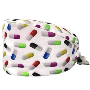 Reusable <b>Scrub</b> <b>Caps</b> PP Non-Woven Lightweight Hospital Medical Staff Surgical Head <b>Cap</b> with Double Elastic - Product Image 4