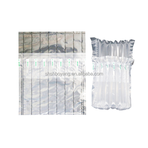 Chất Lượng Cao Thân Thiện Với Môi Pe Có Thể Tái Chế Không Thấm Nước Inflatable Không Khí Cột Túi Cuộn Chống Sốc Bảo Vệ Nhựa Cho Chai Rượu Vang - Product Image 3