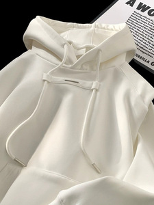 Felpa <span class=keywords><strong>con</strong></span> <span class=keywords><strong>Cappuccio</strong></span> in Due Pezzi Stile Americano per Primavera e Autunno, Nuovo Design di Tendenza, Comoda e Ampia - Product Image 5