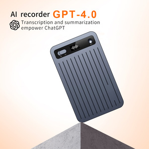 Registratore Vocale AI Ultra Sottile da 64GB con Custodia, Registratore Vocale Digitale Intelligente AI con App, Registrazione <span class=keywords><strong>Audio</strong></span> Magnetica per Riunioni - Product Image 6