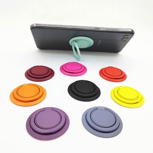 Novelty Gifts Car Magnetic Mobile <b>Phone</b> <b>Ring</b> <b>Holder</b> Painted Adhesive Disc Buckle Accessory Material - Product Image 4