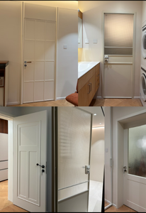 Puerta <span class=keywords><strong>de</strong></span> Dormitorio Moderna <span class=keywords><strong>de</strong></span> Madera Sólida para Interiores <span class=keywords><strong>de</strong></span> Apartamentos - Product Image 3