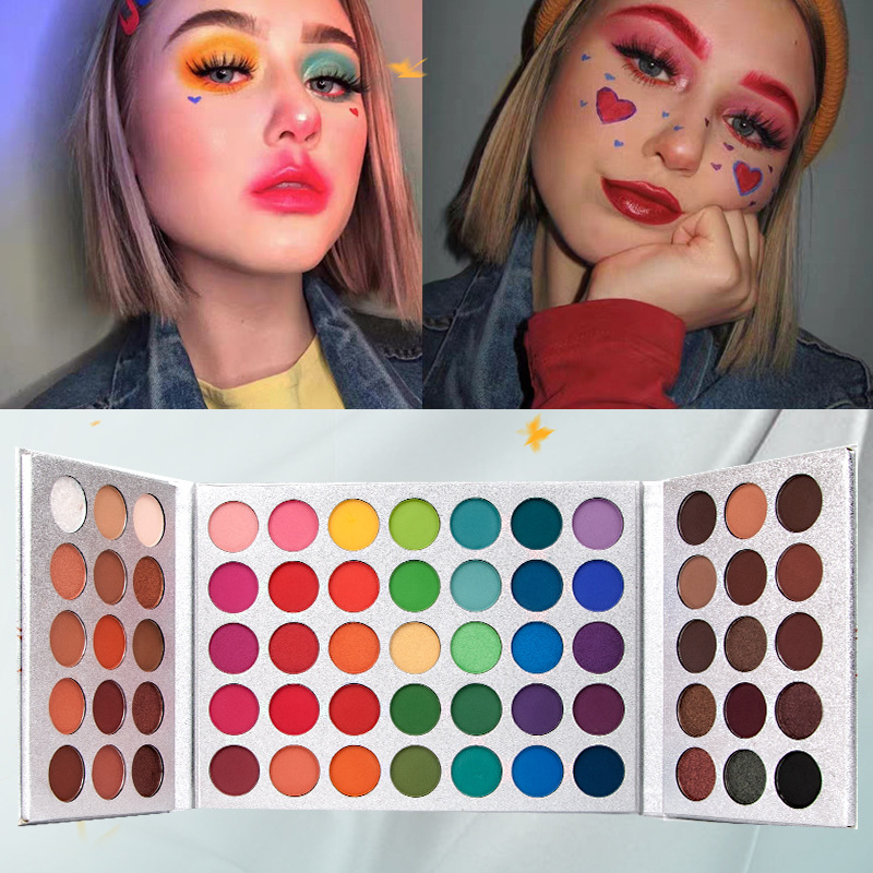 High Pigment Makeup Eye Shadow Palette 65 Colors Children's Eyeshadow Stage Show Make-up Eyeshadow Palette