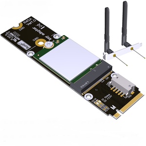 محول واجهة الحالة الصلبة AX210 <span class=keywords><strong>M</strong></span>.2 <span class=keywords><strong>M</strong></span>/E Key لاسلكي لبطاقة شبكة البلوتوث والواي فاي للكمبيوتر المكتبي، مصنوع من مواد PCB والنحاس - Product Image 6