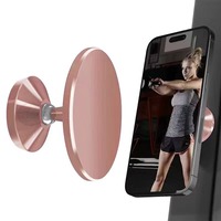 Supports de téléphone portable universels portables en ABS pour voiture et salle de sport, conception magnétique stable