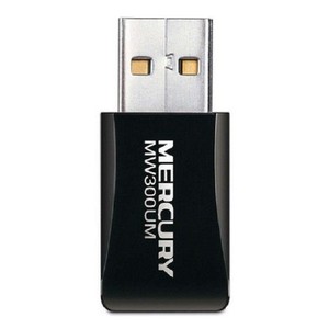 MERCURY MW300UM อะแดปเตอร์ USB WiFi ไร้สาย 300Mbps การ์ดเครือข่ายเดสก์ท็อปภายนอก - Product Image 3