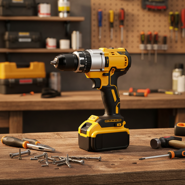 Electric Tools 13mm Brushless High-power Impact Drill Rechargeable Hand Drill Lithium Battery Drill Multi-speed