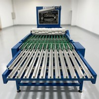 Máquina automática de conteo y apilado de vasos, estación de apilado de vasos de plástico de alta velocidad controlada por computadora.
