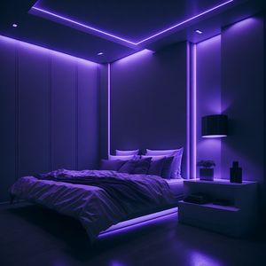 KASARO Panneaux Acoustiques en Gros Usine <span class=keywords><strong>Bois</strong></span> MDF PET Lames Acoustiques Accessoires Décoration Murale Lumineuse LED - Product Image 4