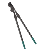 Sécateur de jardin manuel robuste, lame trempée SK5, revêtement Teflon, poignées TPR, pour droitiers, manche en aluminium moulé sous pression