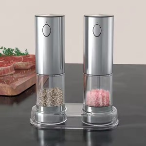 Molinillo de Pimienta Automático Profesional 2 en 1, 95 ml de Capacidad, con Luz LED y 5 Niveles de Ajuste de Grosor - Product Image 3