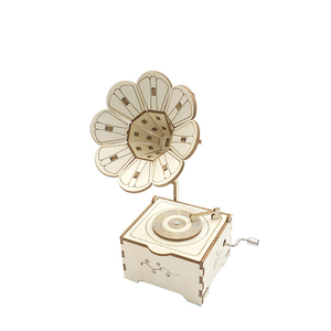 Juego de rompecabezas de madera 3D montaje <span class=keywords><strong>Montessori</strong></span> Ciencia de madera novedad juguete pez de madera juguete para niños - Product Image 3