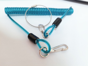 <span class=keywords><strong>Bobine</strong></span> en plastique d'outil de câble de ressort rétractable de lanière d'acier inoxydable de sécurité pour la construction - Product Image 5