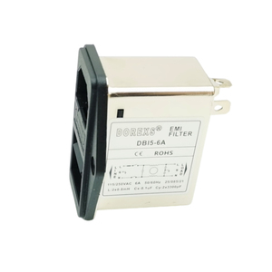 Dorexs DBI5 IEC <strong>Socket</strong> Plug EMI Power Filter 1A 3A 6A 10A AC <strong>Socket</strong> Noise Suppression UL CE RoHS - Product Image 5