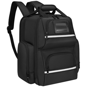 Customized Waterproof <b>Tool</b> <b>Backpack</b> for Electrician HVAC Techs Heavy-Duty <b>Tool</b> Storage Organizer Adjustable Padded Shoulder - Product Image 1