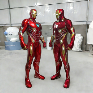 Statue de Iron Man 3D Marvel MK50 en fibre de verre, sculpture de super-héros moderne faite à la main de haute qualité, personnalisée - Product Image 2