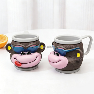 Juego de tazas de dibujos animados en árabe de Cartoon Network, tazas medidoras de dibujos animados en línea, regalo de tazas de dibujos animados, tazas de dibujos animados para niños y niñas, San Valentín - Product Image 3