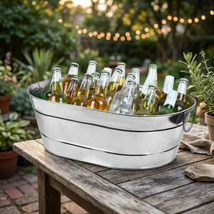 Cubo de Hielo de 15 L con Asa para Fiestas, Bares y Hoteles - Product Image 4