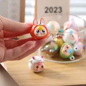 20 adet/takım MKTOYS Mini bebek üç hayvan serisi dondurulmuş kör kutu sevimli Anime aksiyon figürleri 1/12 ölçekli plastik tahsil - Product Image 4
