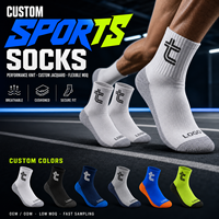 Chaussettes de football de haute qualité antidérapantes avec grip, chaussettes de sport personnalisables avec logo, chaussettes de football à grip, produits tendance