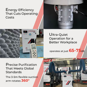 Industrieller Staubabscheider Hocheffizientes Leistungsstarkes Sauggerät Geräuscharm Energiesparend Langlebig - Product Image 3