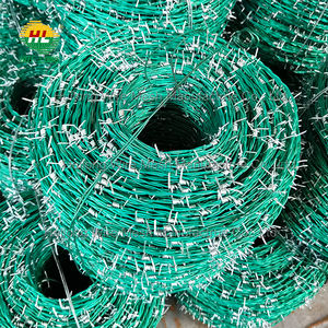 Bobine de fil barbelé en fer galvanisé de calibre 1,6 avec lame croisée 500m - Product Image 4