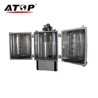 Machine de métallisation par évaporation à basse température Atop pour les revêtements de cuivre sur les boîtiers électroniques en polycarbonate