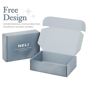 In nhỏ vận chuyển hộp tùy biến món quà sóng bao bì các tông hộp bưu phẩm với logo - Product Image 4