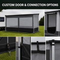 Mur avant de auvent de caravane, panneau d'auvent pour camping-car, taille personnalisée, fournisseur OEM
