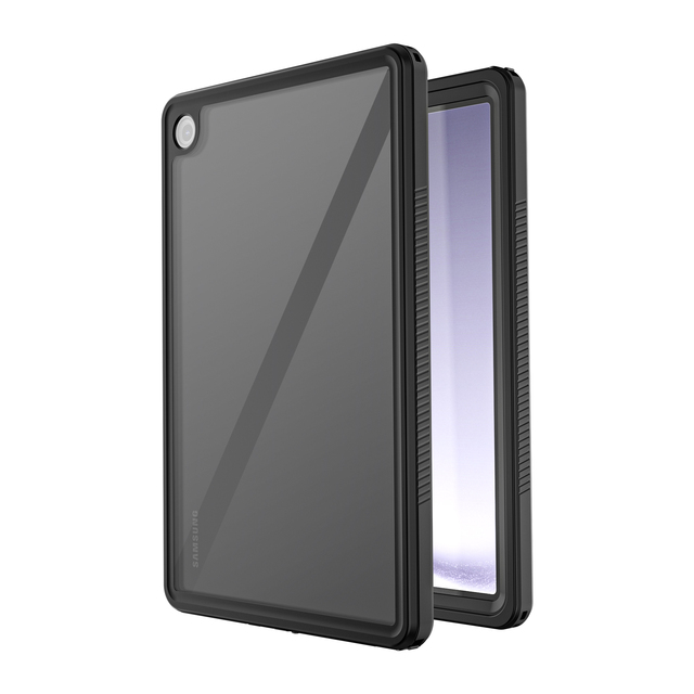 Factory Wholesale IP68 Waterproof Fully Sealed Transparent Antiskid Anti Fall Tablet Protective Case for Samsung Galaxy Tab A9+