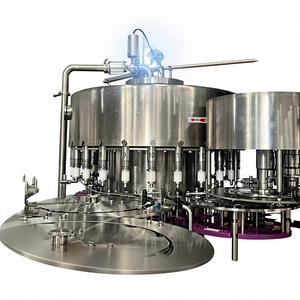 Machine de remplissage d'eau minérale entièrement automatique en acier inoxydable, ligne de traitement de boissons à commande PLC - Product Image 4