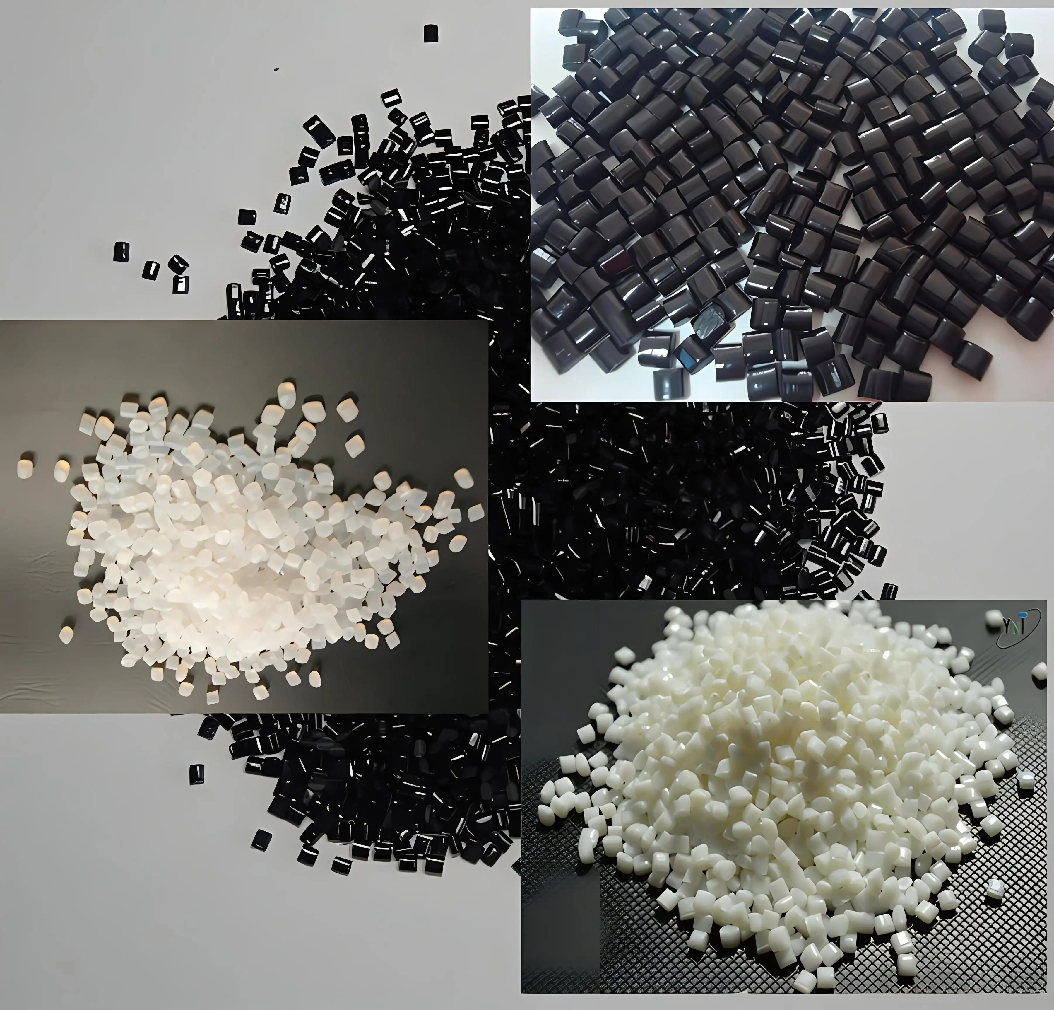 PC ABS GF20 granule 20% serat kaca diperkuat PC/ABS V0 pelet