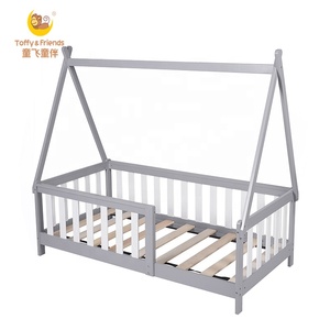 Toffy & Friends Giường Đơn Bằng Gỗ Cho Trẻ Em Giường Lều Cho Trẻ Tập Đi - Product Image 2