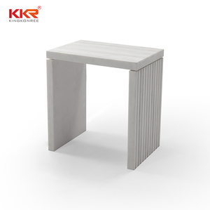 Solid Surface <strong>Bathroom</strong> <strong>Stool</strong> Hotel &amp; Villa Custom Furniture - Product Image 5