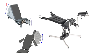 High-End mobili da formazione BDSM grande gioiosa ginecologia medica sedia manette punizioni porta attrezzi per schiave Bondage gioco sessuale - Product Image 2