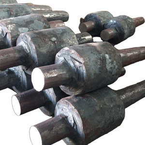 Rouleaux de nivellement de tension Gentachi 45 #   Pièces forgées 40Cr 42CrMo, usinage sur mesure selon plans - Product Image 1