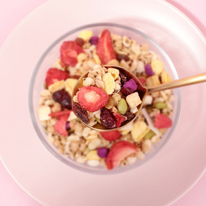 Granos de Yogurt <span class=keywords><strong>para</strong></span> hornear <span class=keywords><strong>cereales</strong></span>, frutas mezcladas, frutos secos, avena lista <span class=keywords><strong>para</strong></span> comer, comida <span class=keywords><strong>para</strong></span> desayuno, <span class=keywords><strong>cereales</strong></span> cocidos - Product Image 3