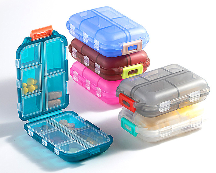 Daily Pill Case Portable Medicine Vitamin