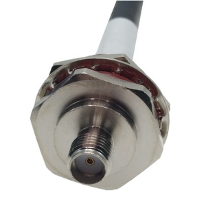 สายเคเบิลแบบ Pigtail รุ่น RY-321-NSMA ชนิด R/A ตัวผู้ ต่อกับ SMA ตัวเมีย กันน้ำระดับ IP67 พร้อมข้อต่อ M16*1.0 สำหรับติดตั้งด้านหลัง ใช้กับสาย LMR240 - Product Image 4