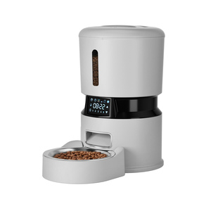 Neuer Automatischer Katzenfutterautomat mit Infrarot-Erkennung und Doppelstromversorgung Moderner Stil Futterspender für Katzen und Hunde - Product Image 1